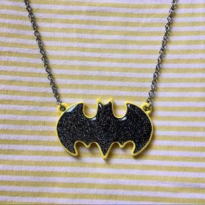 Batman Logo Pendant Necklace